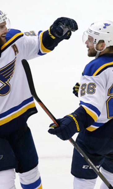 Elliott has Blues 1 win from Western Conference finals